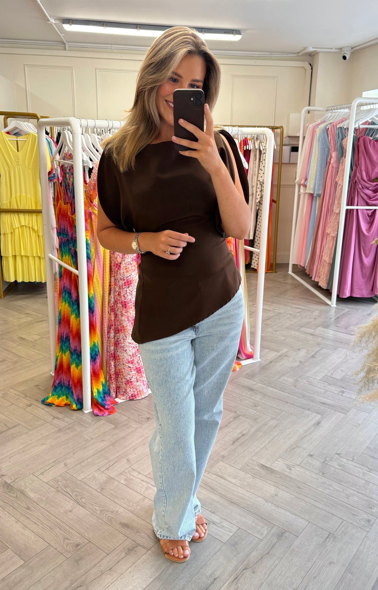 Connie Top Brown