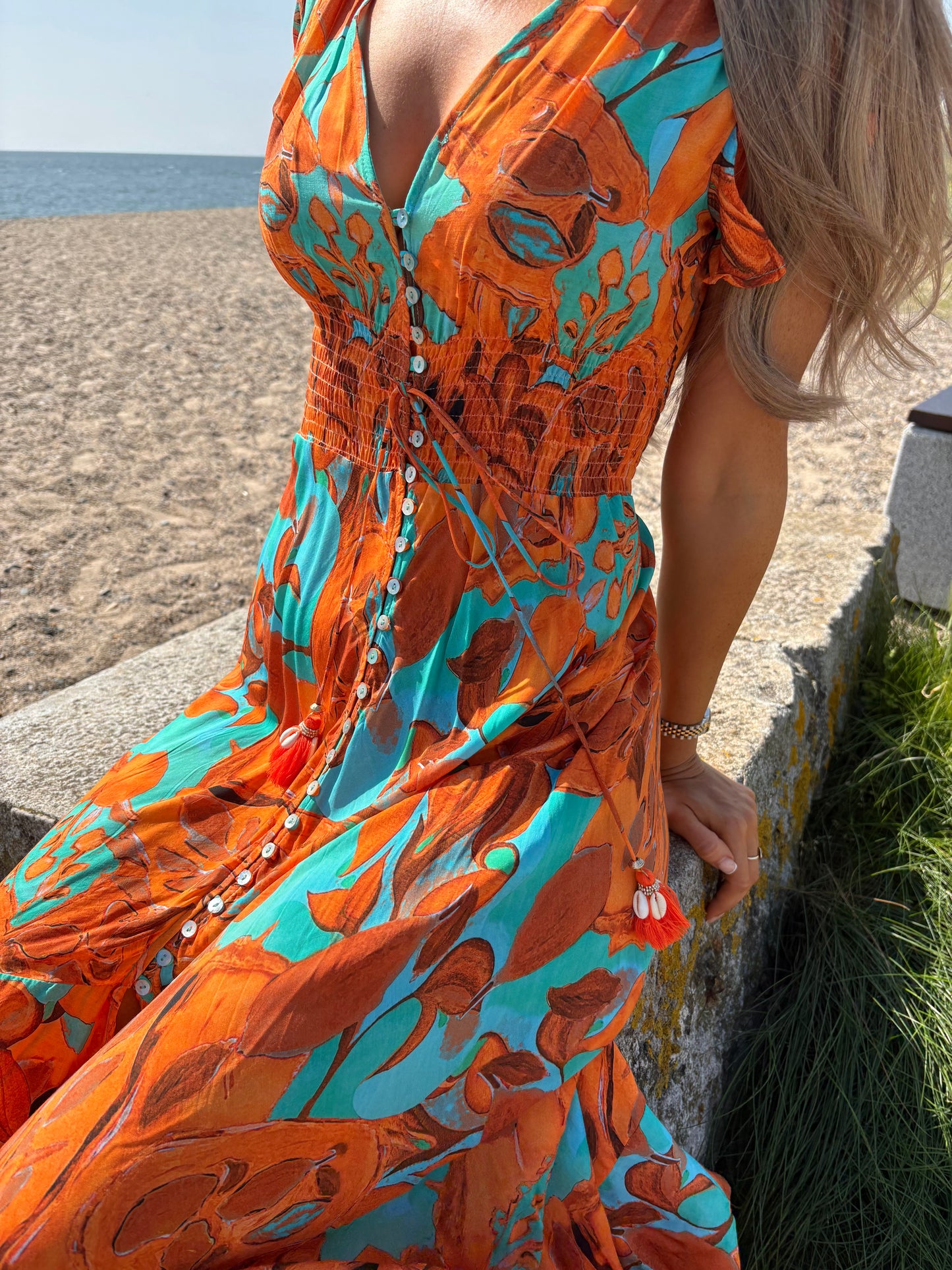 Roxina Dress Orange