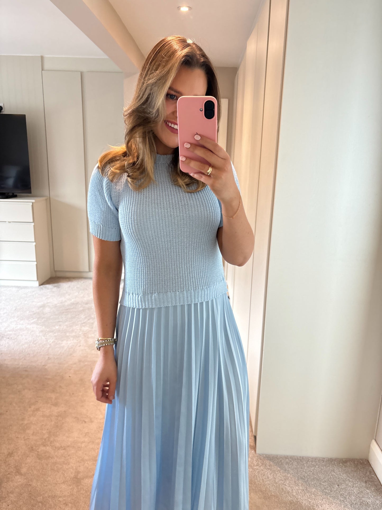 Lola Dress Baby Blue