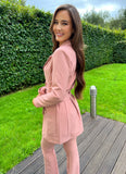 Katie Two Piece Suit Pink