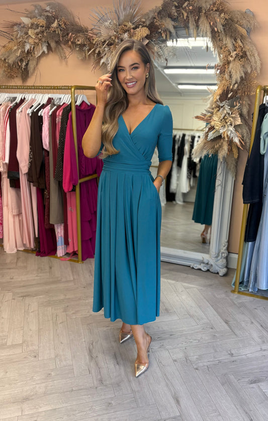 Knox Dress Teal