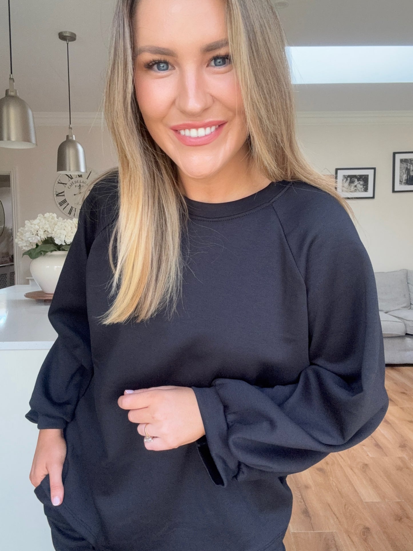 Olivia Two Piece Black