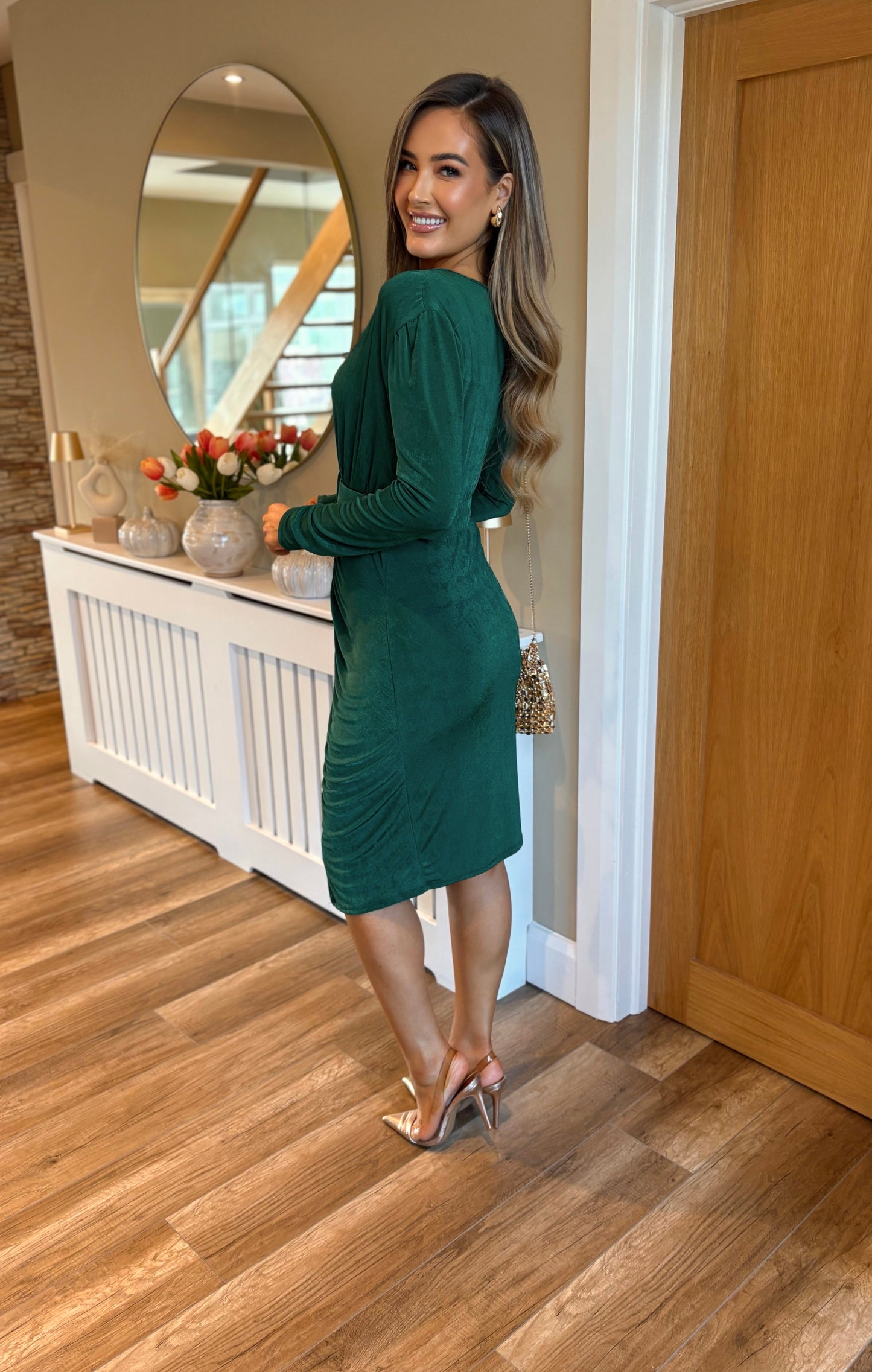Lena Dress Green
