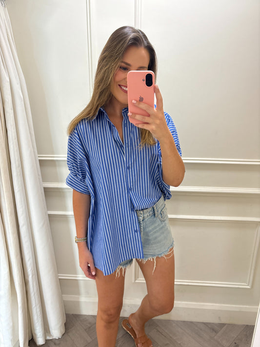 Jennifer Shirt Dark Blue