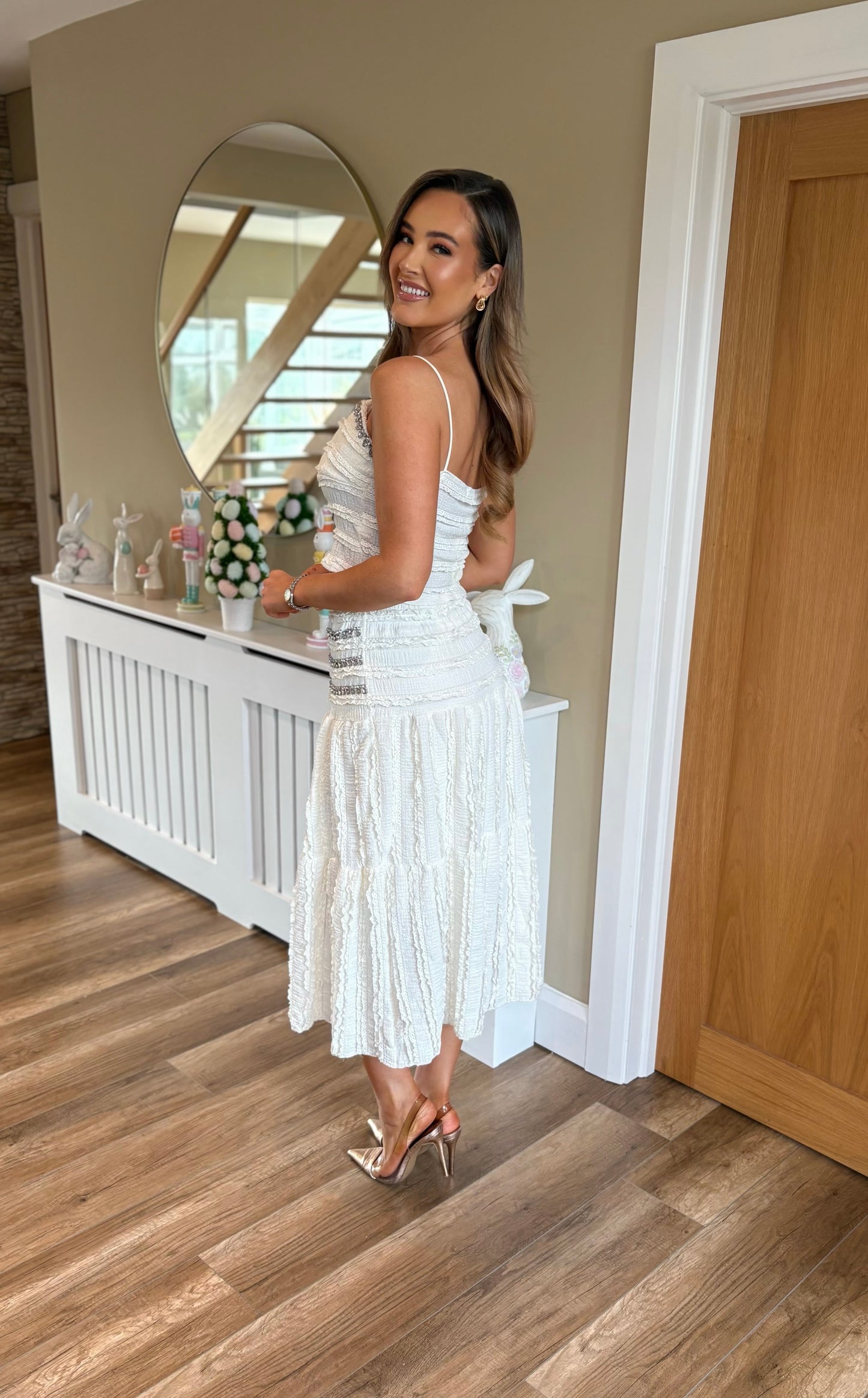 Kesha Two Piece White