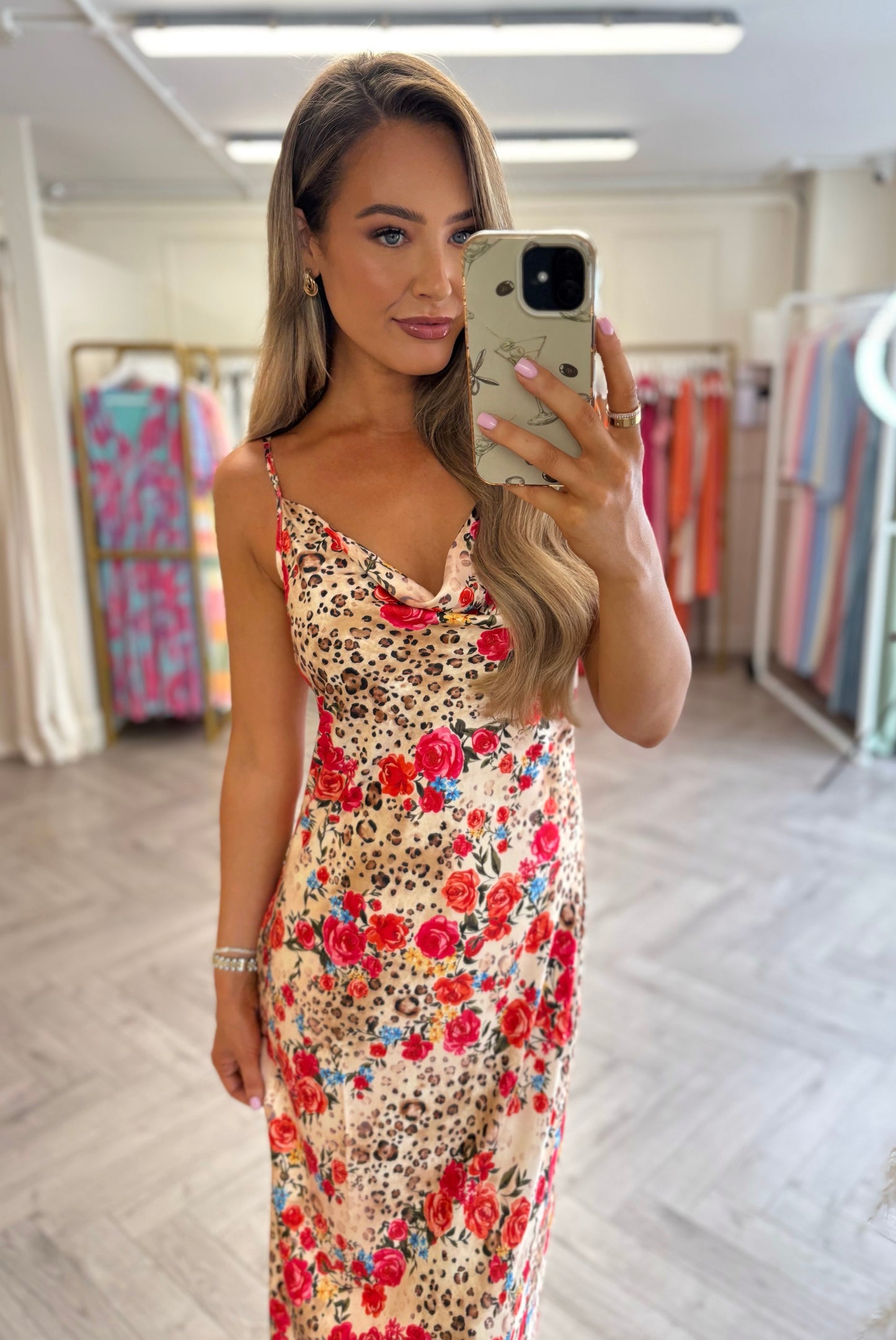 Rosa Dress Red