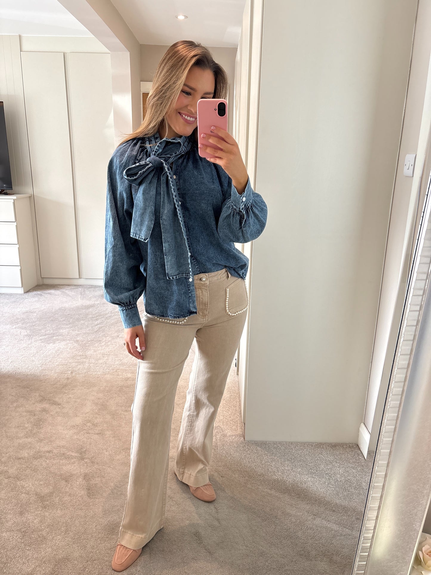 Perla Jeans Beige