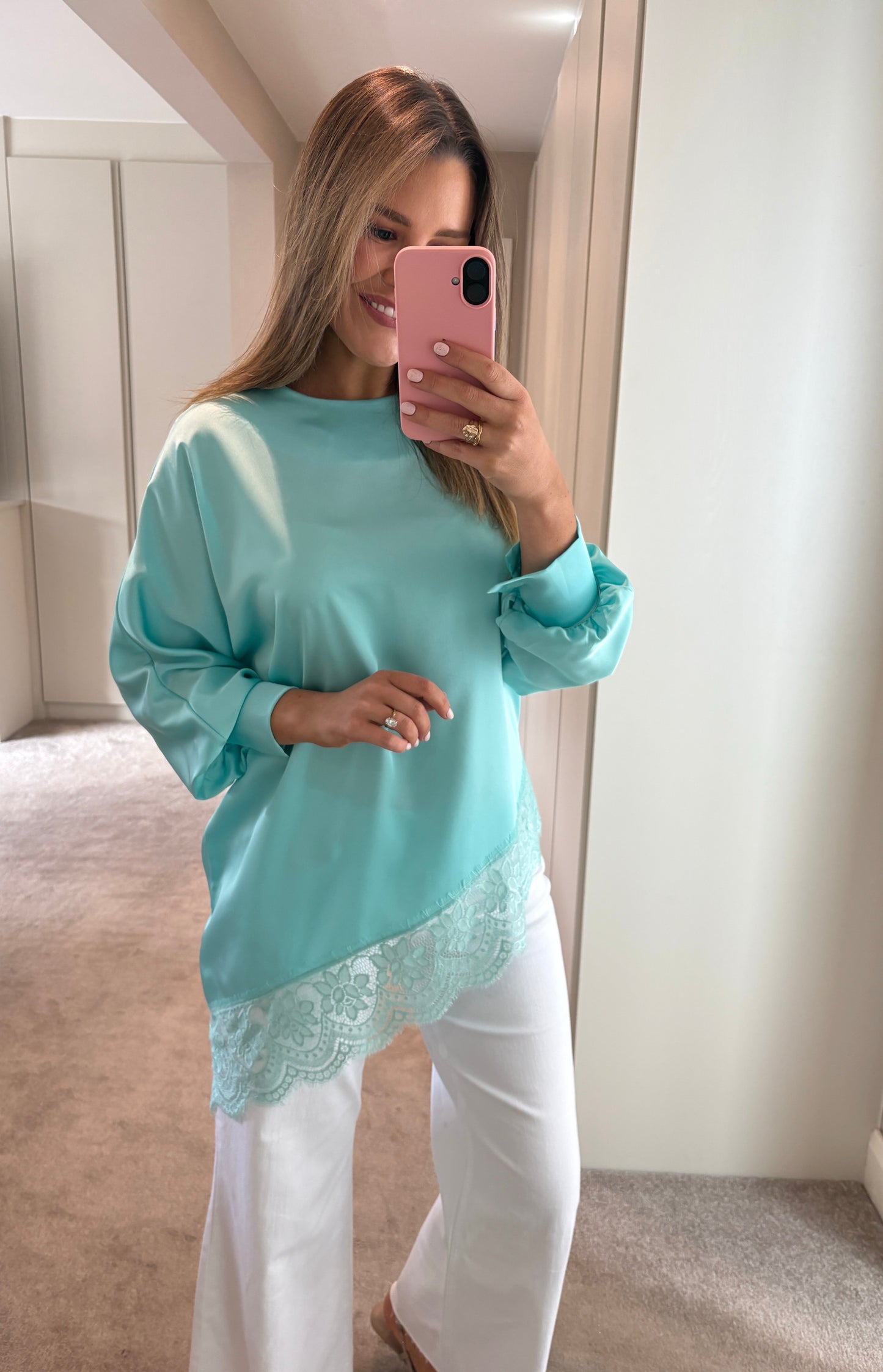 Charli Top Turquoise