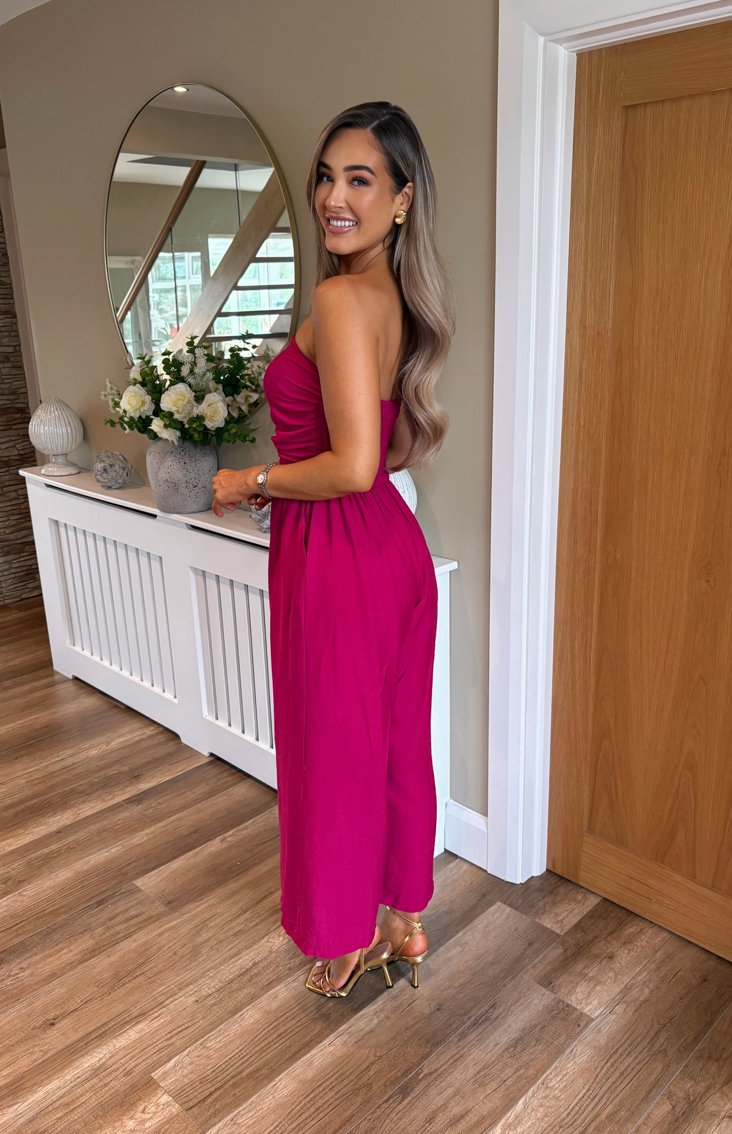 Dori Jumpsuit Plum