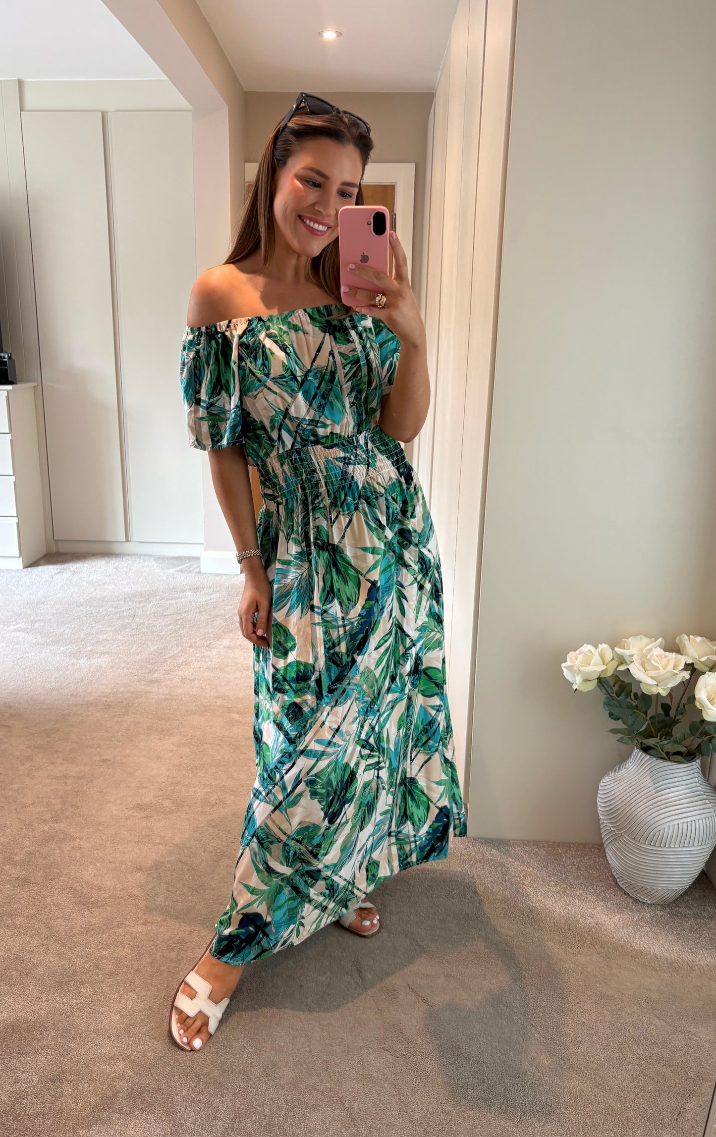 Leemana Dress Green