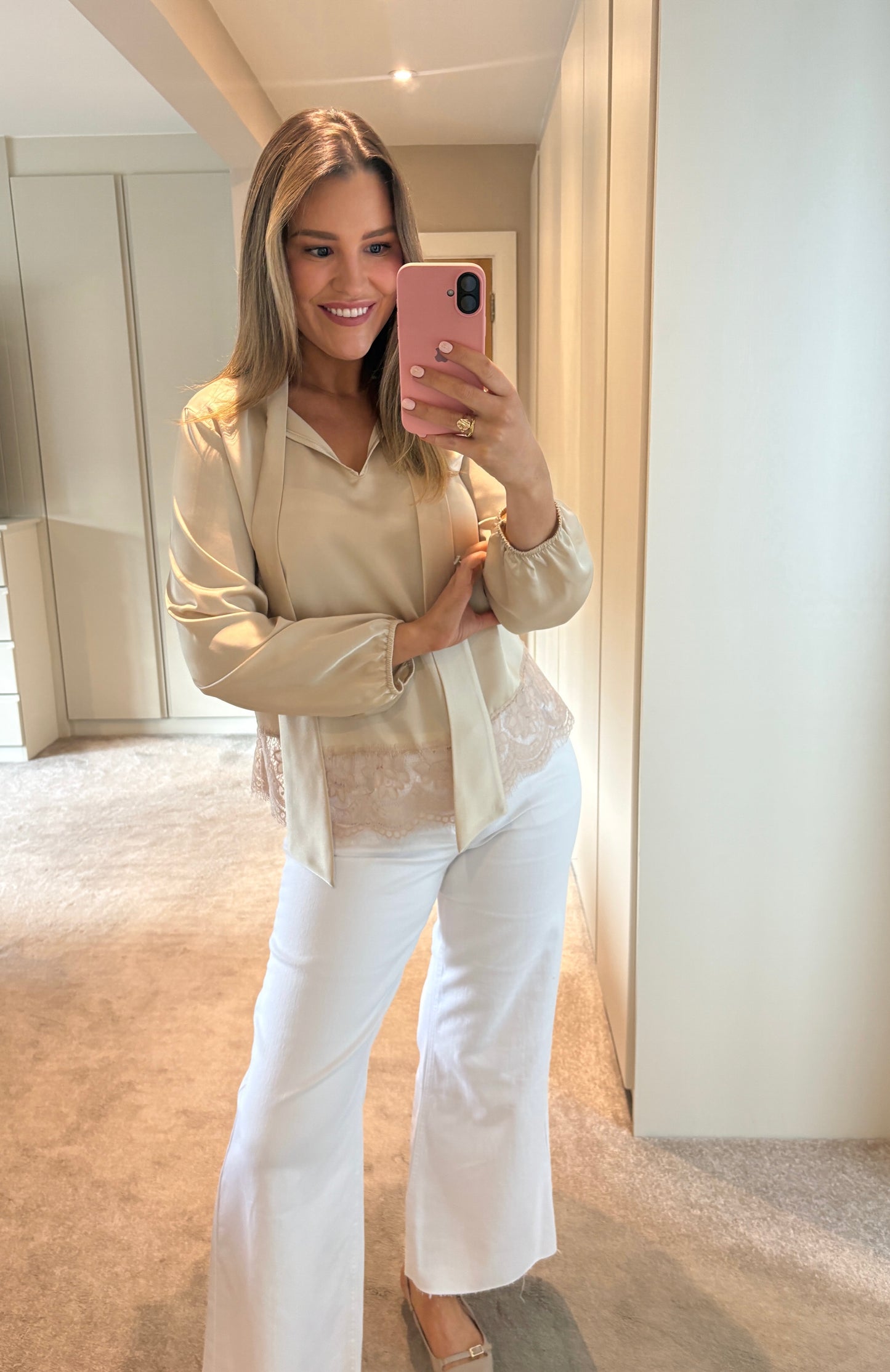 Donna Top Champagne