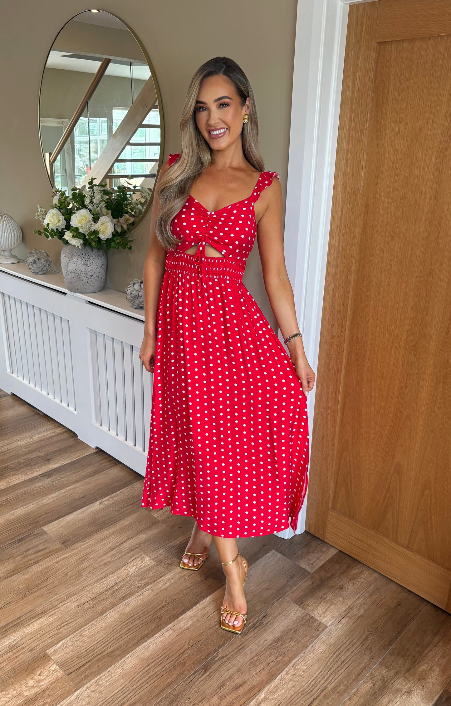 Lulu Dress Red