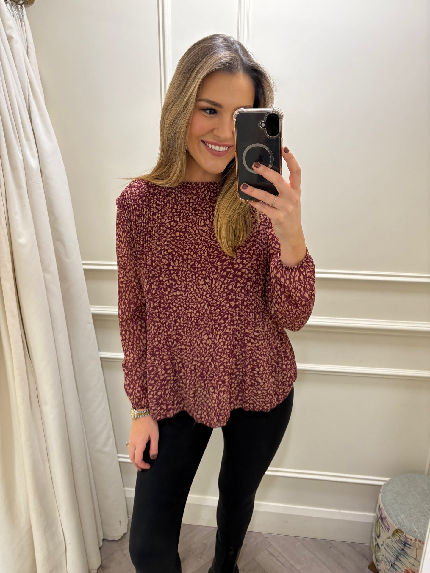 Georgia Blouse Purple