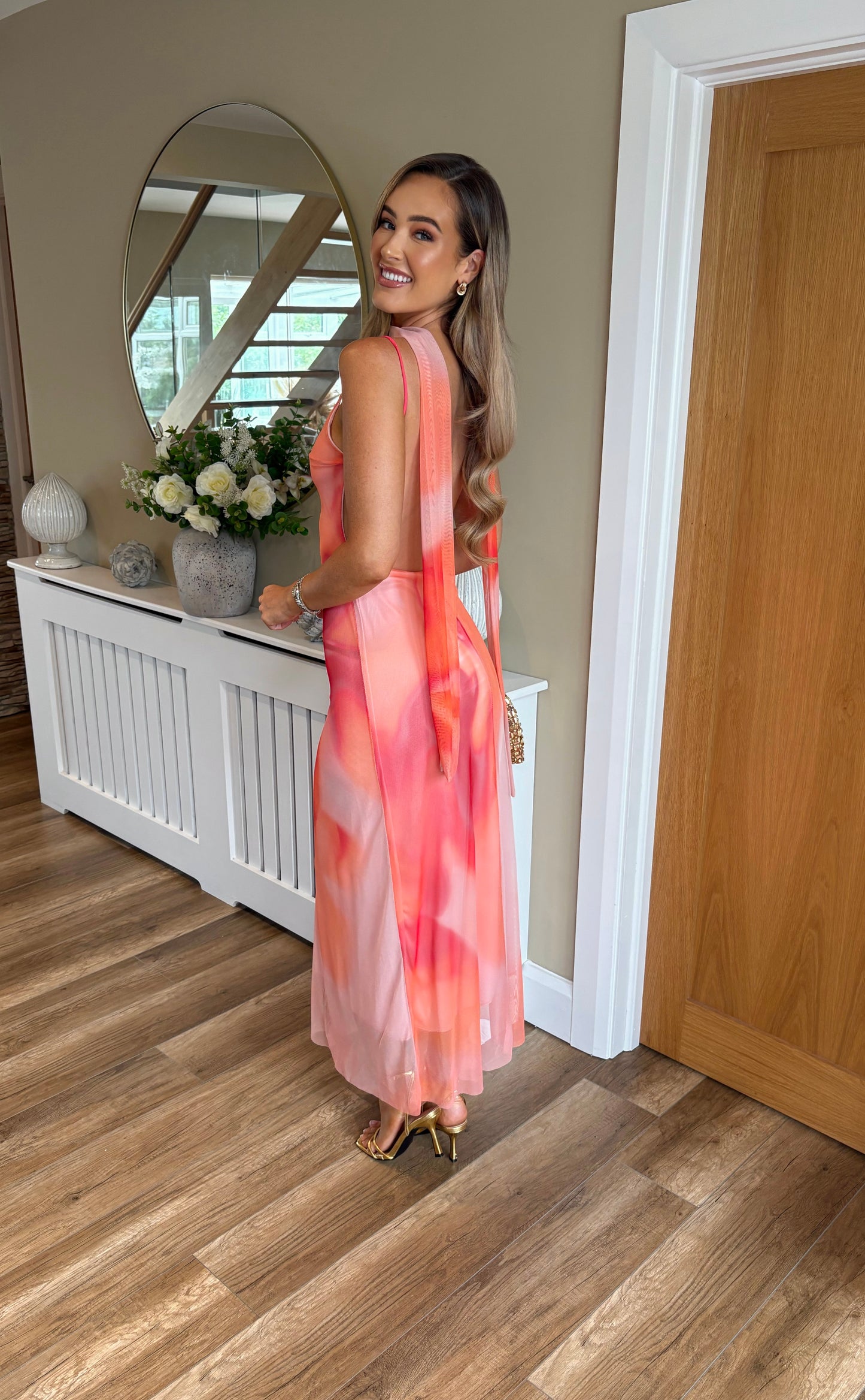 Alina Dress Red
