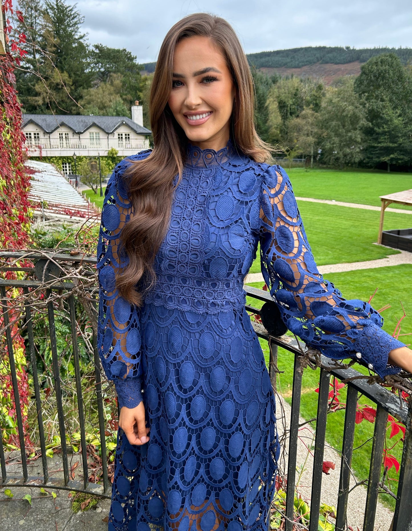 Kehlani Dress Navy *FAULTY* See description below