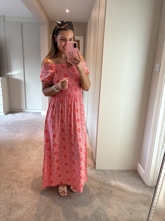 Nella Dress Orange