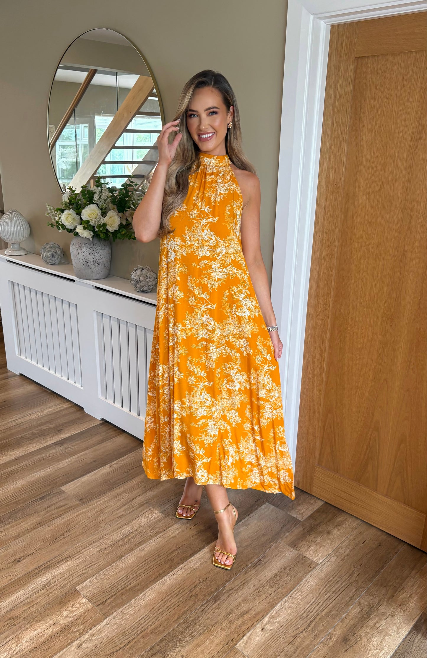 Florence Dress Yellow