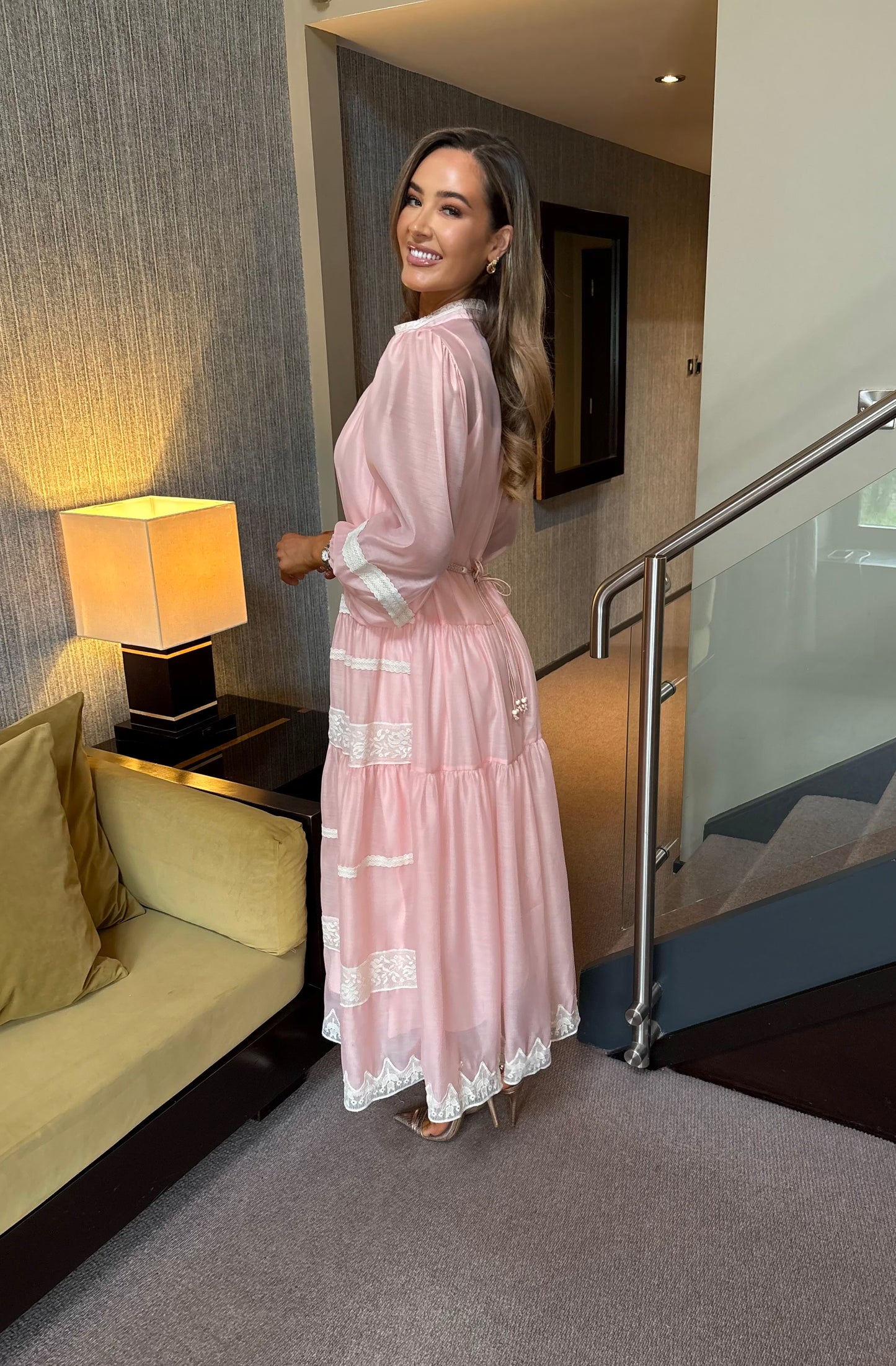 Phoebe Dress Pink