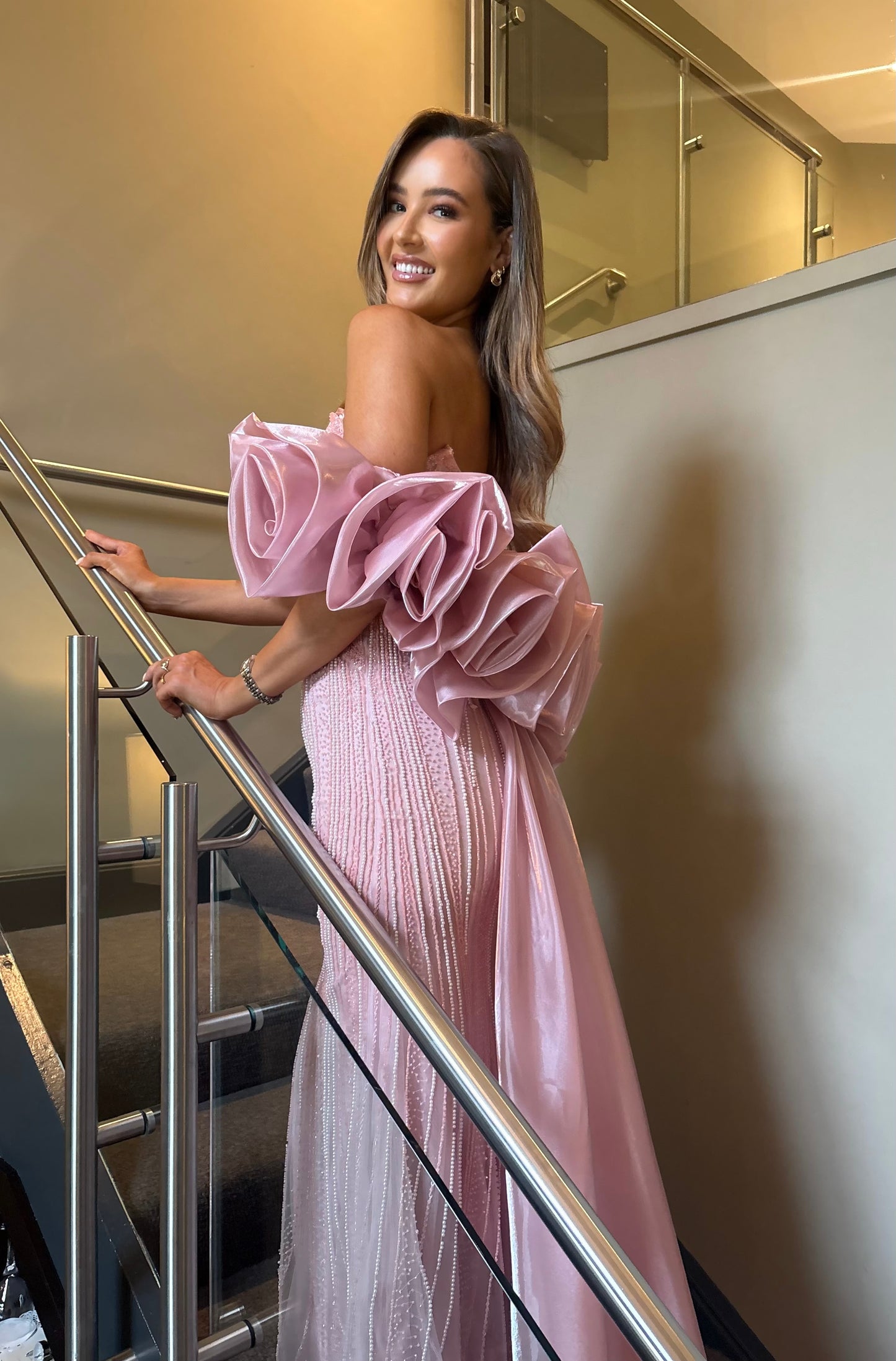 Ariel Gown Blush Pink