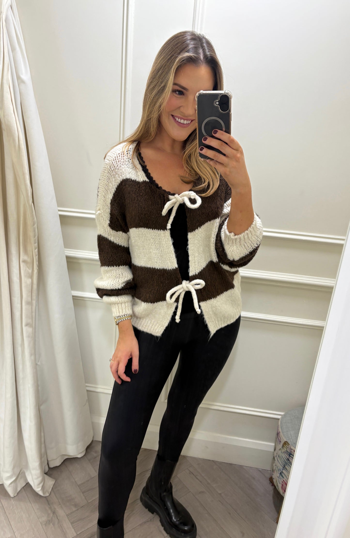 Lily Knit Brown