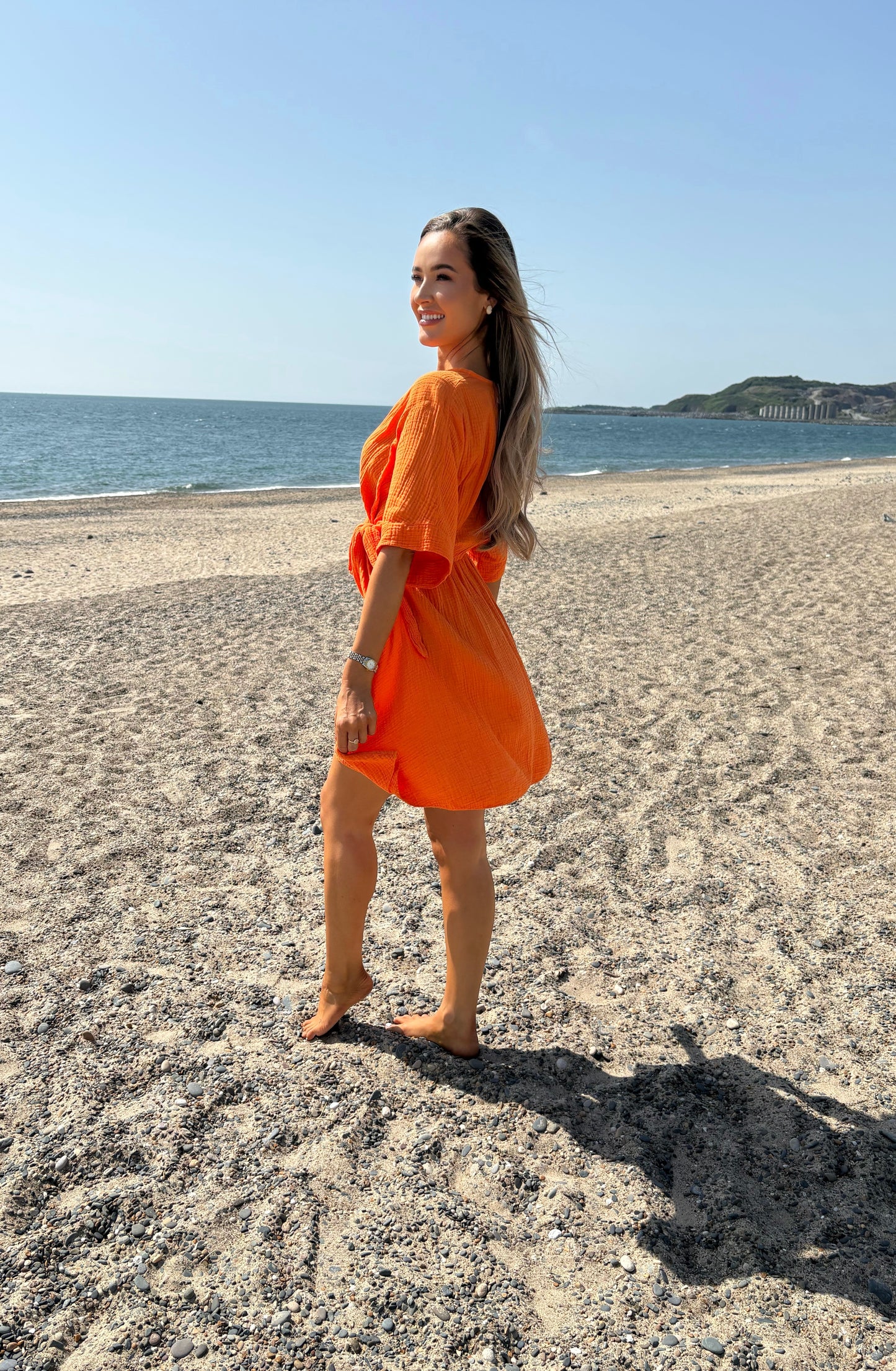 Sophia Dress Orange