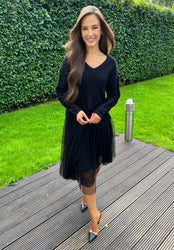 Alina Knit Jumper and Tulle Dress