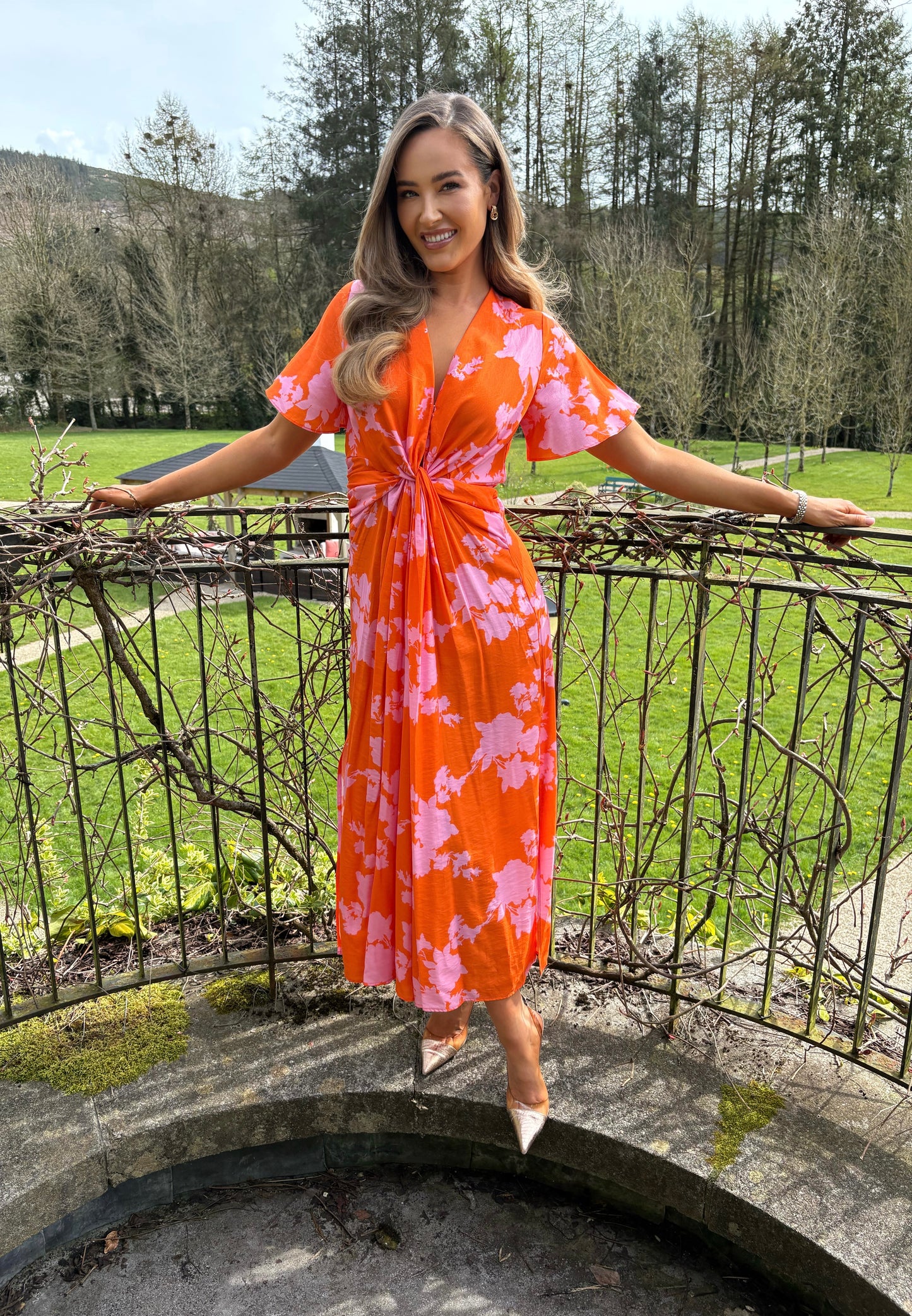Sienna Dress Orange