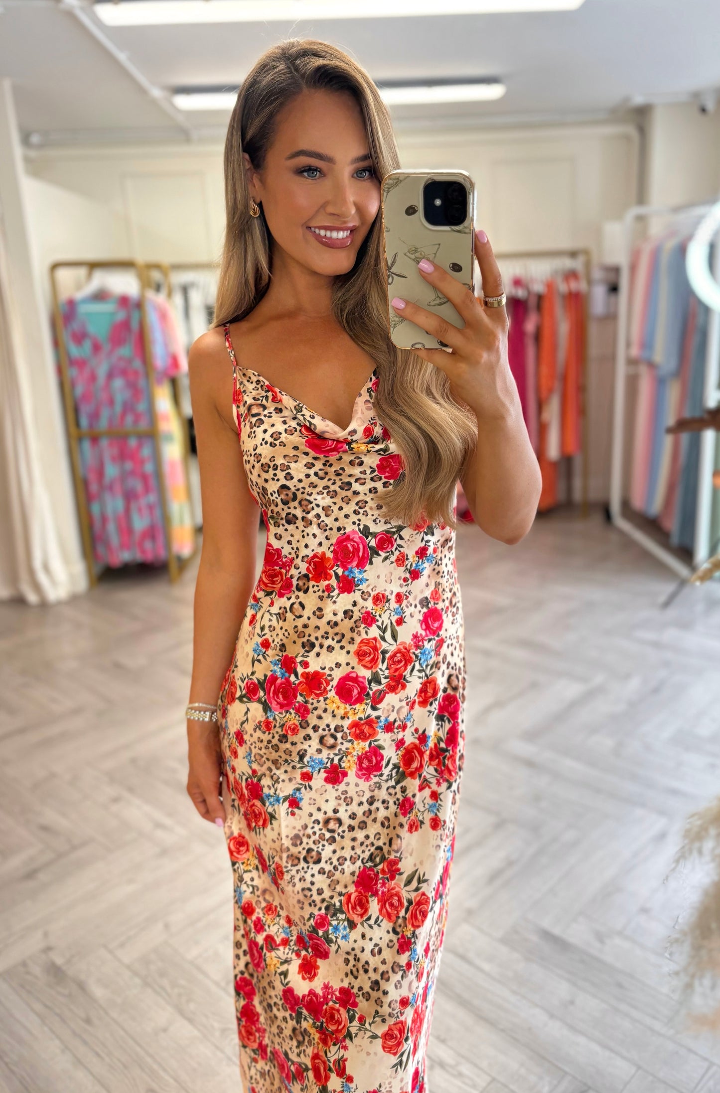 Rosa Dress Red