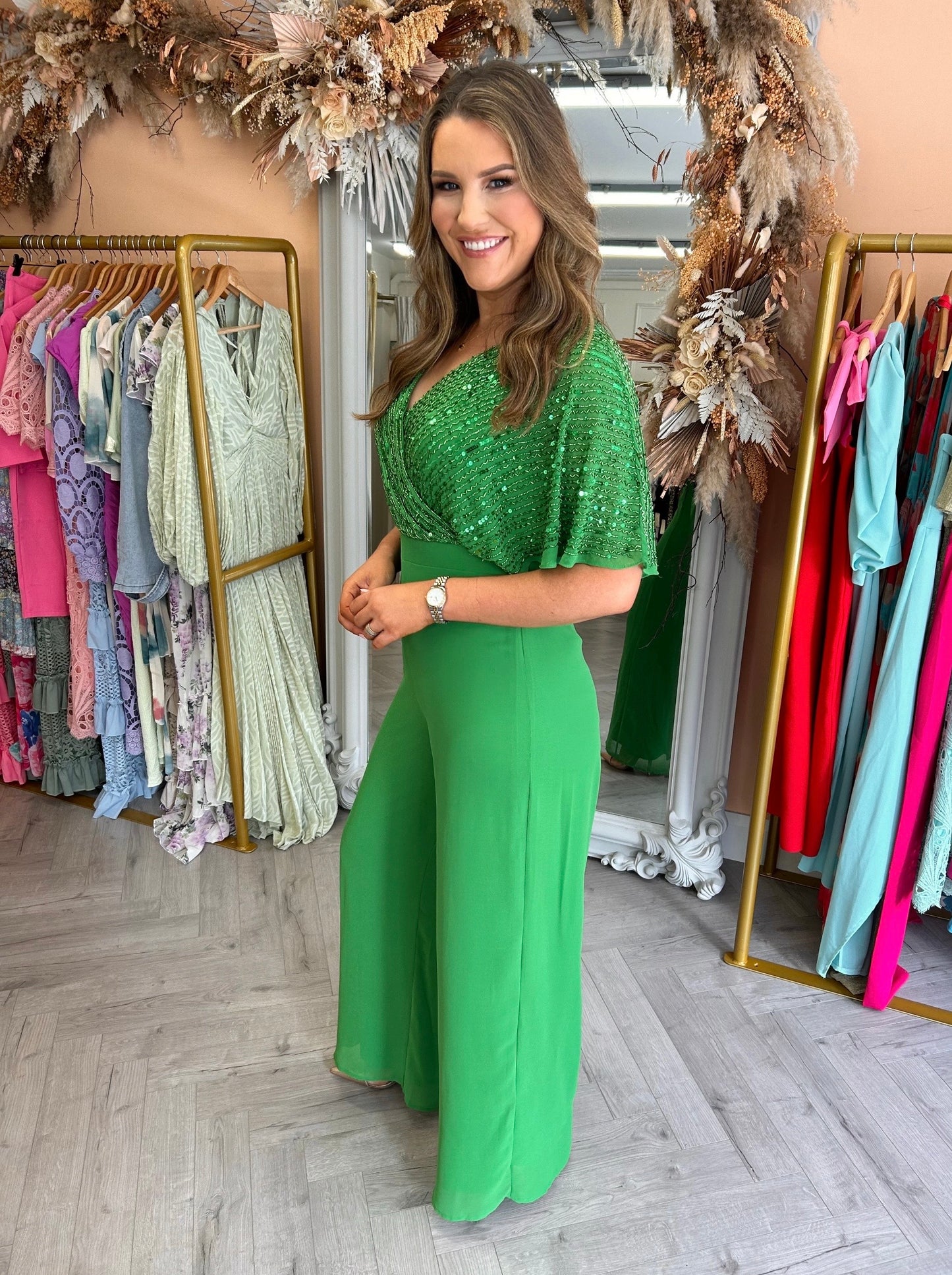 Tori Jumpsuit Green