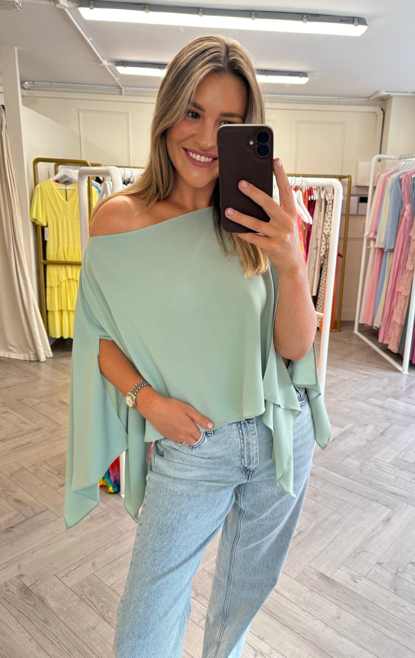 Charleen Top Sage