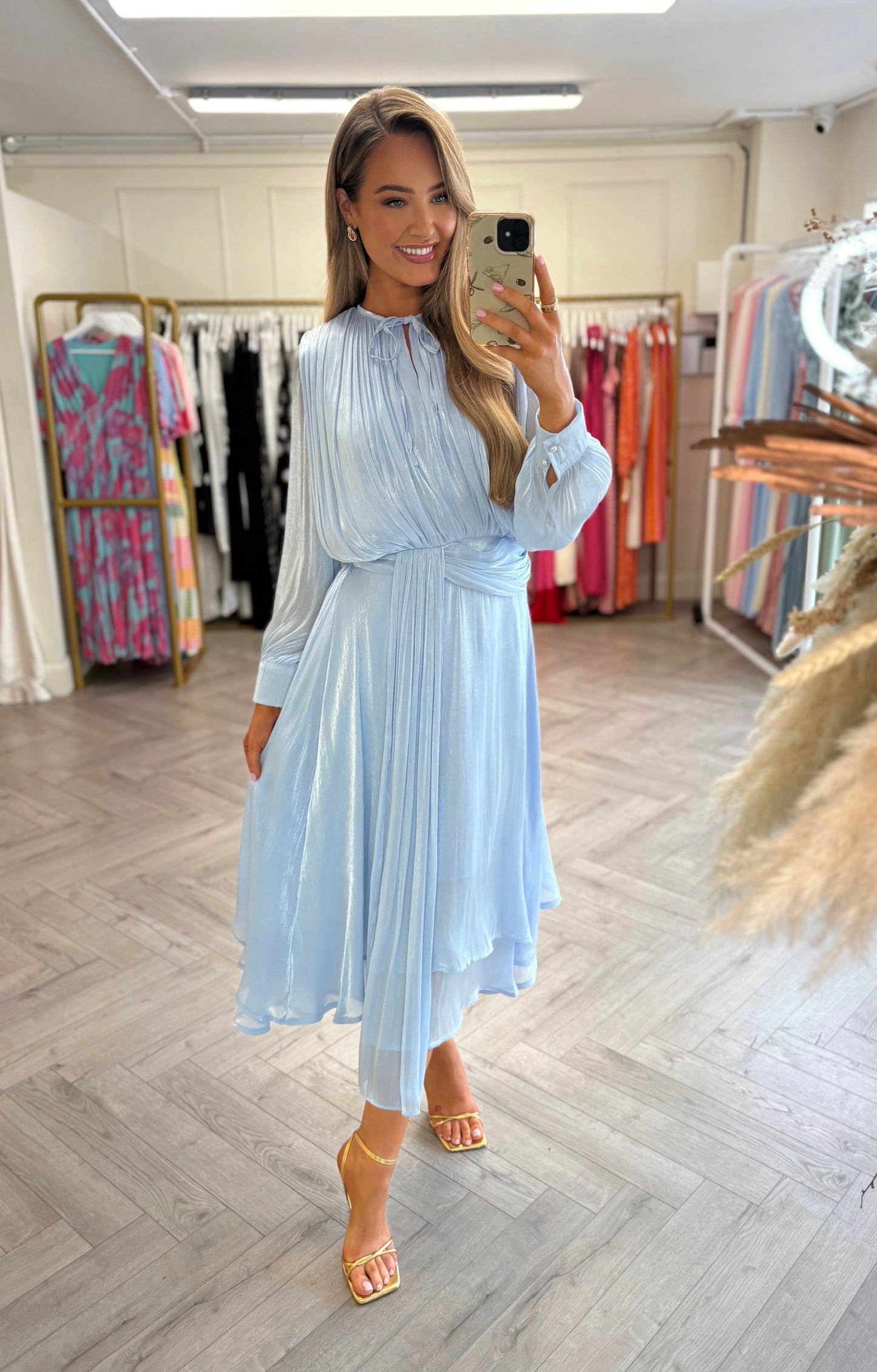 Willow Dress Blue