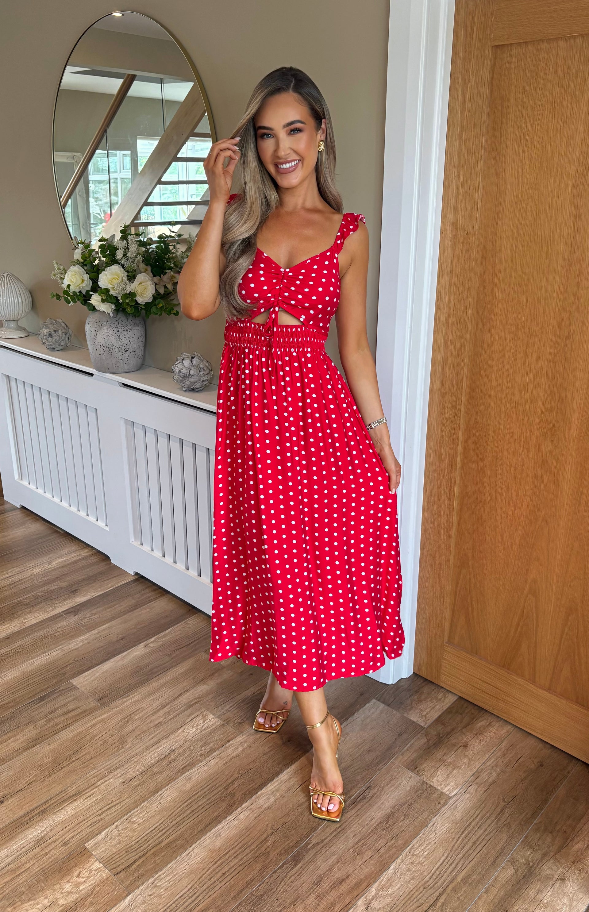 PRE-ORDER*Lulu Dress Red – Fayebella