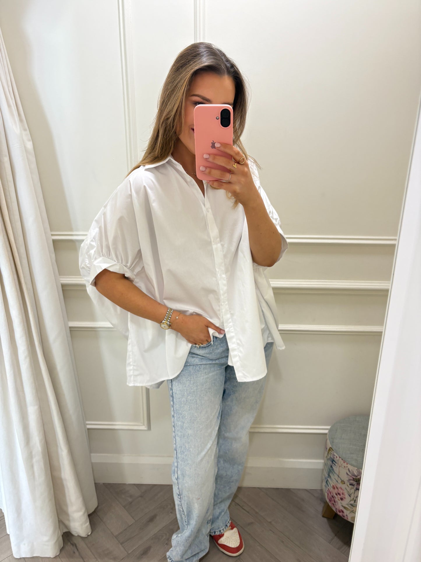 Delilah Shirt White