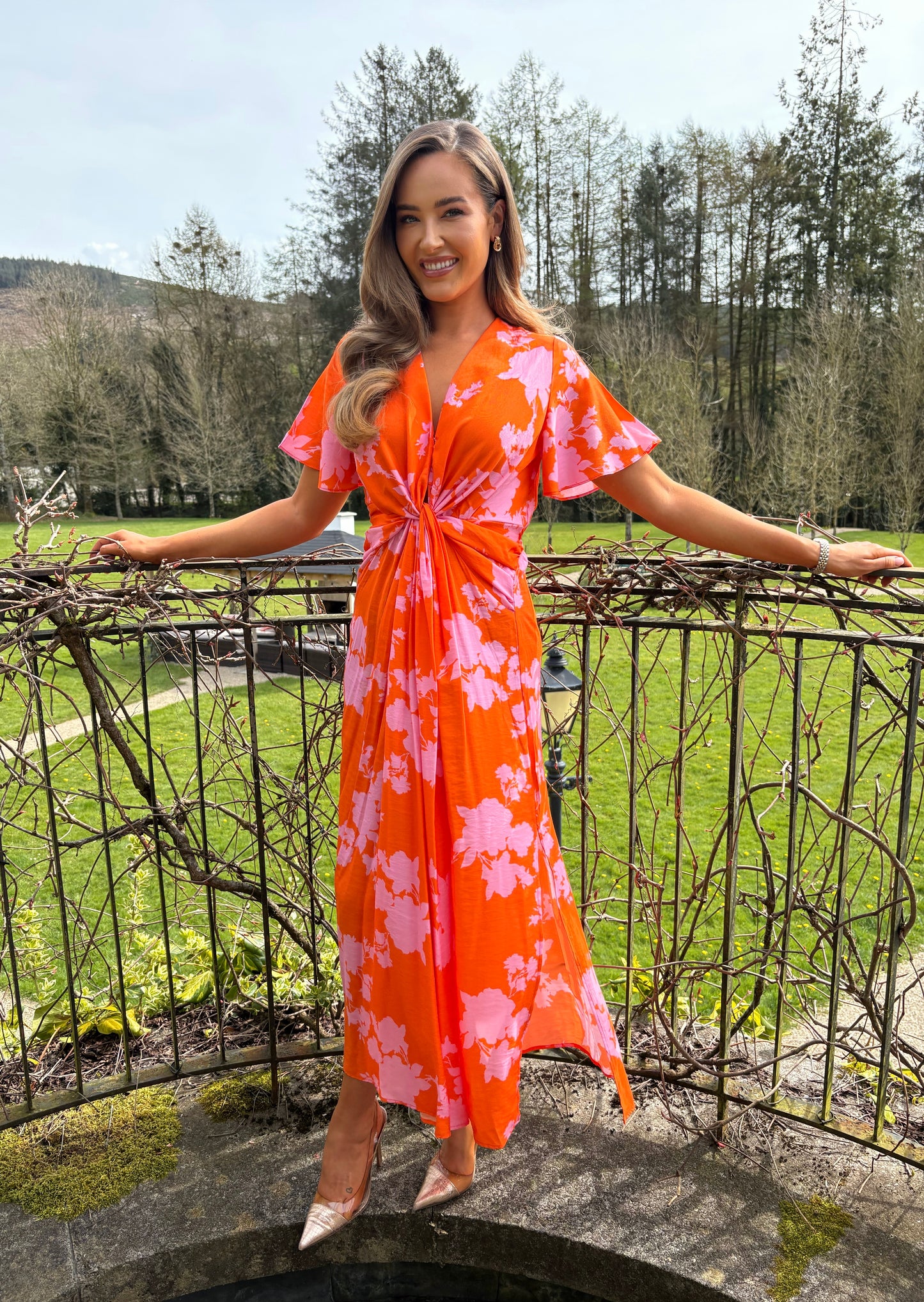 Sienna Dress Orange