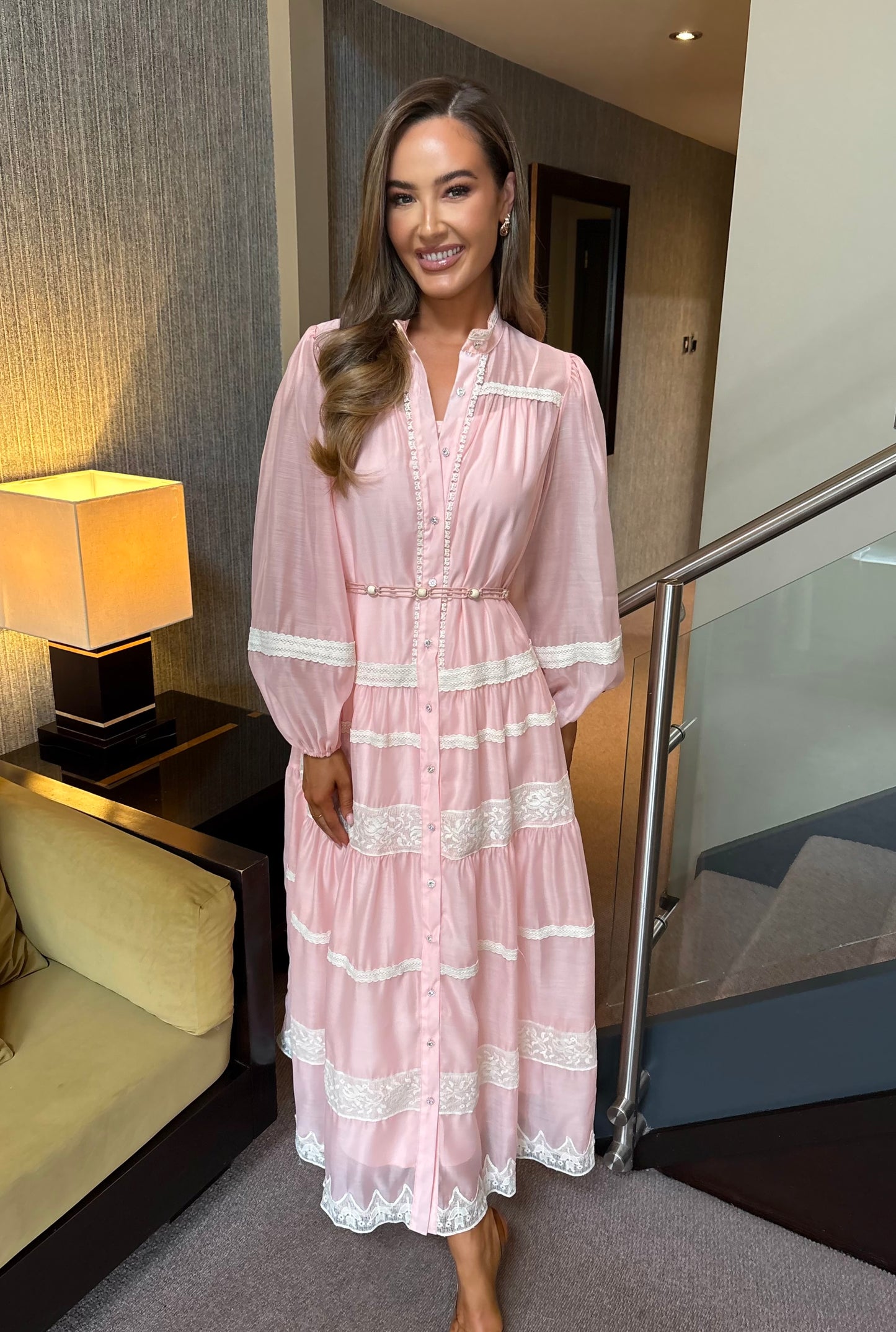 Phoebe Dress Pink