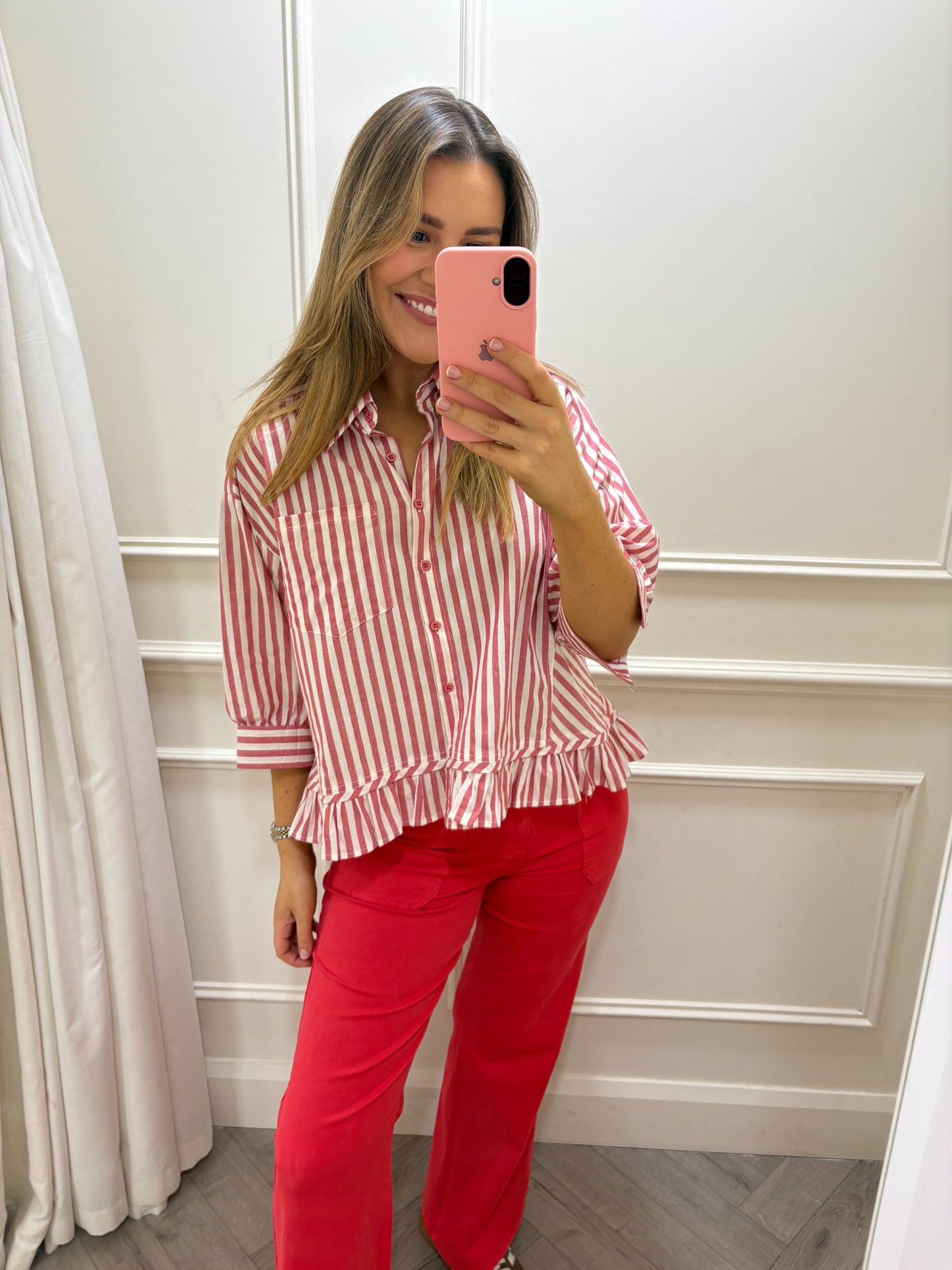 Annalise Top Red