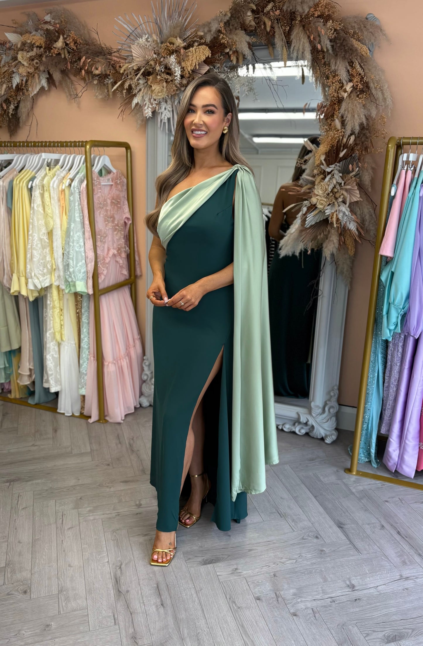 Lucinda Dress Green