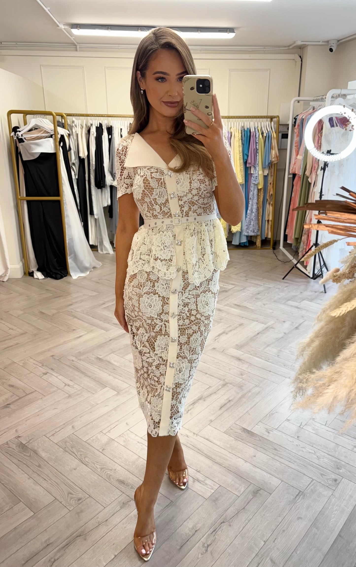 Bronwyn Dress Cream