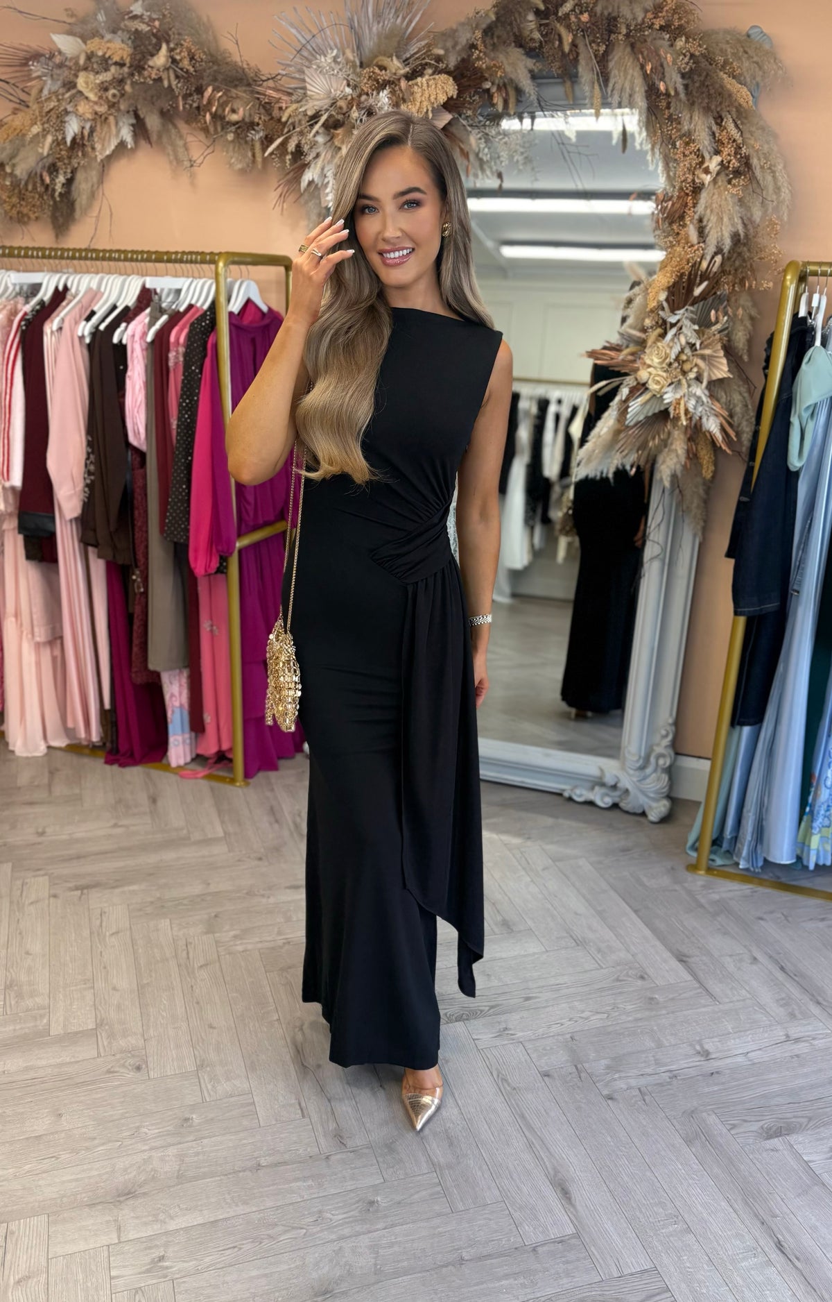 Romie Dress Black