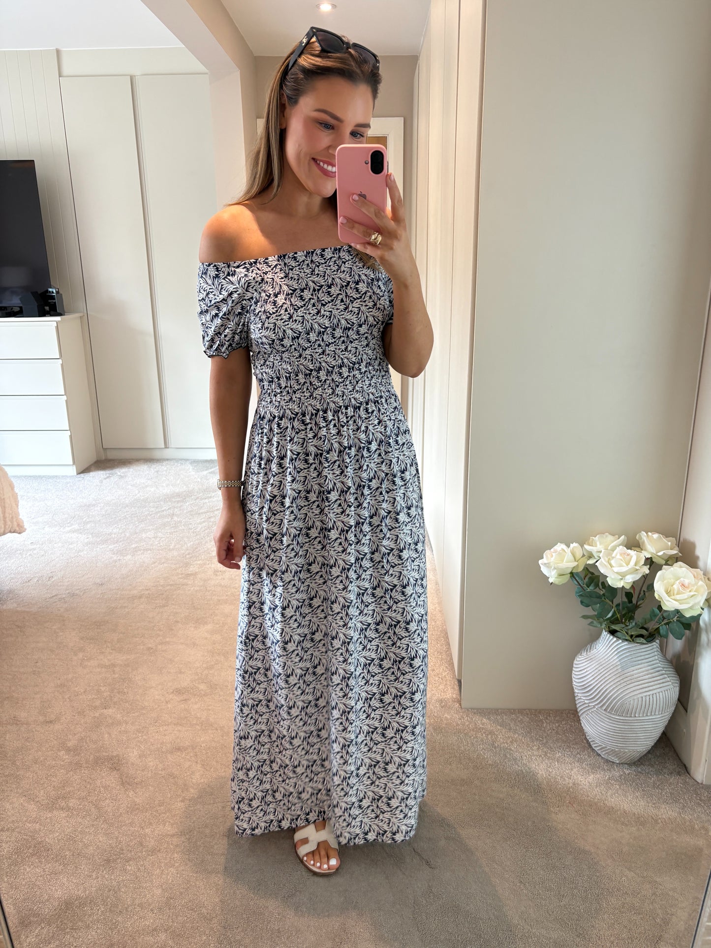 Clerana Dress Navy