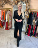 Sylvie Knit Dress Black