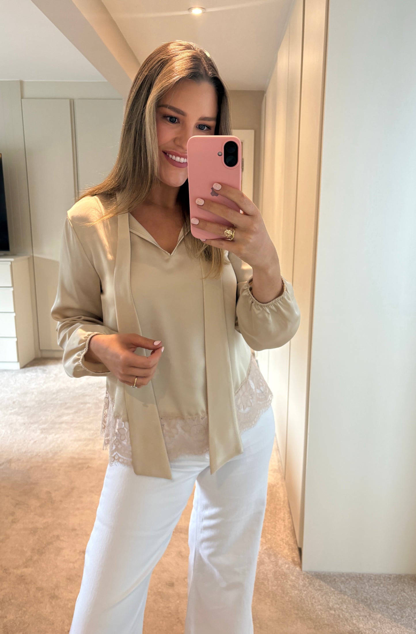 Donna Top Champagne