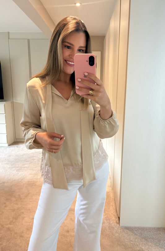 Donna Top Champagne