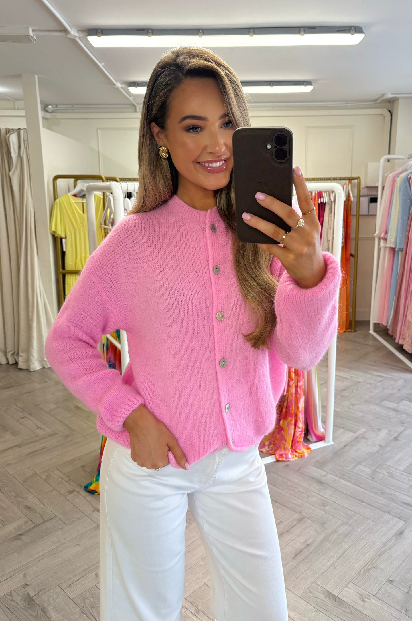 Sienna Knit Blush Pink