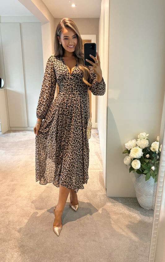 Lumi Print Dress
