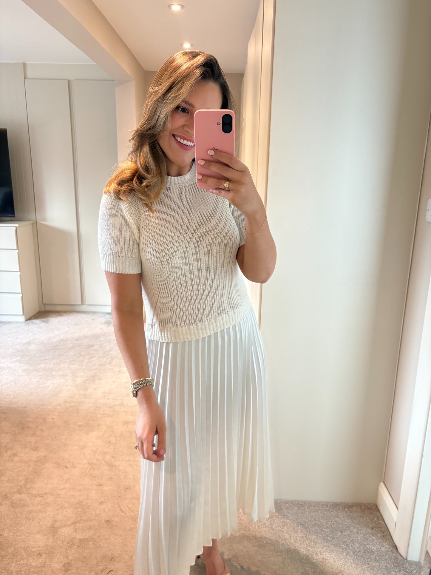 Lola Dress White