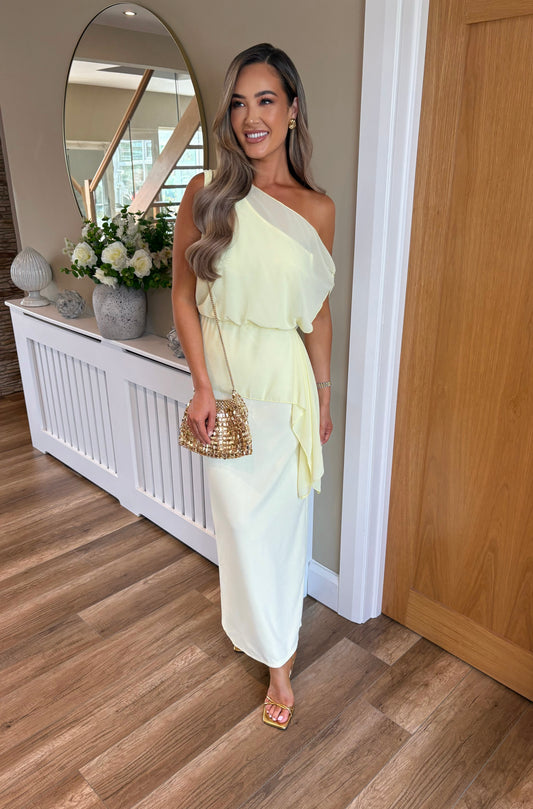 Alejandra Dress Lemon