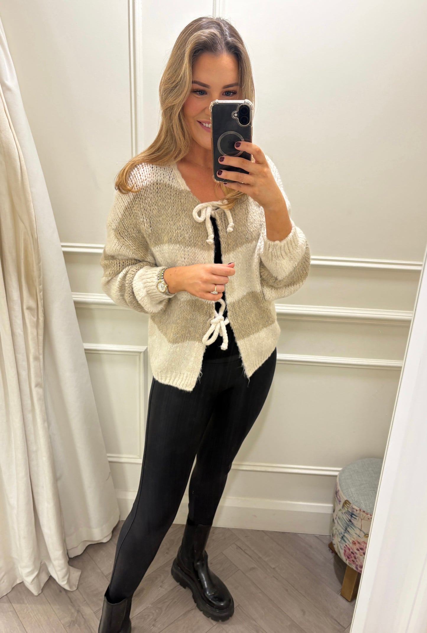 Lily Knit Beige