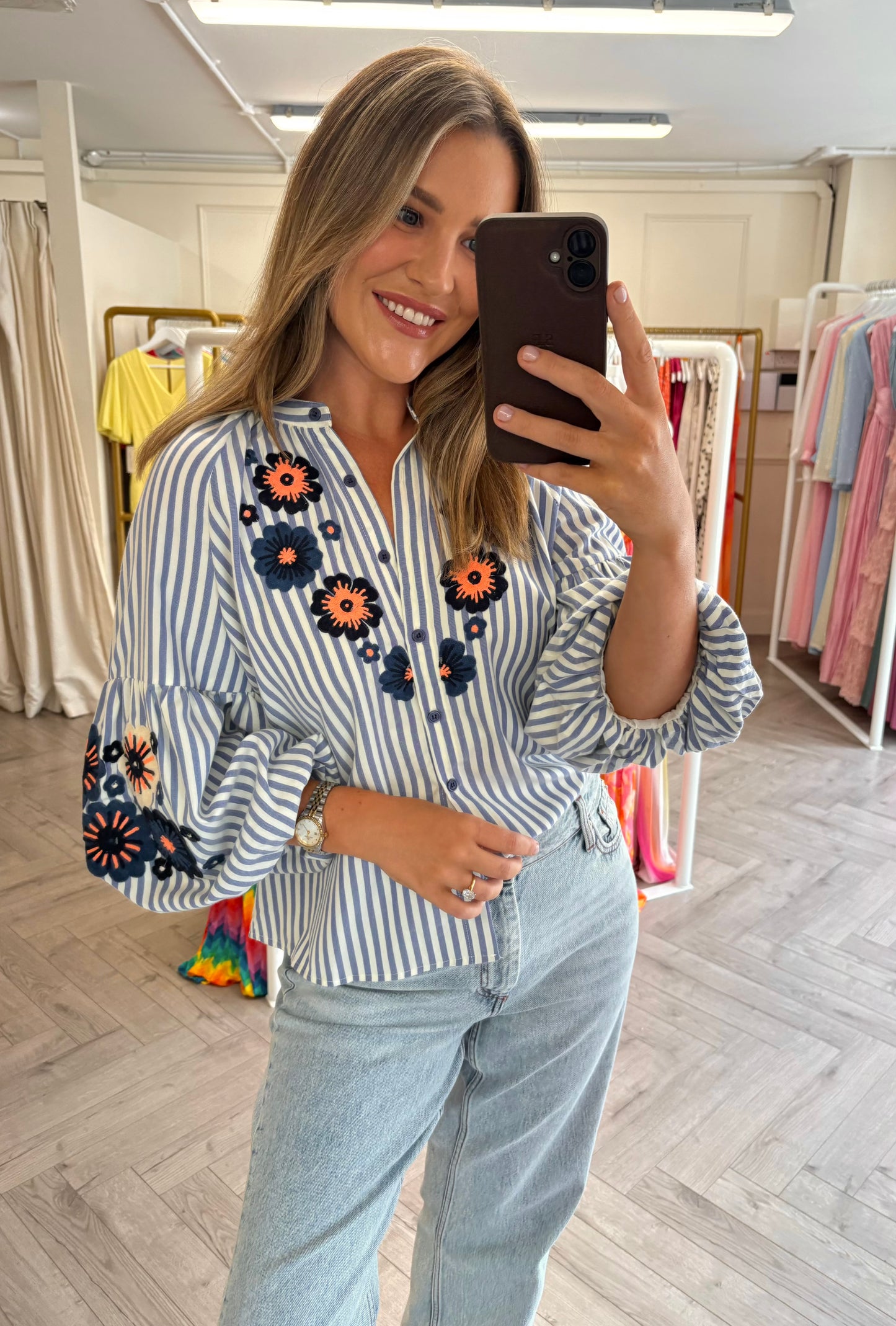 Blaire Top Blue