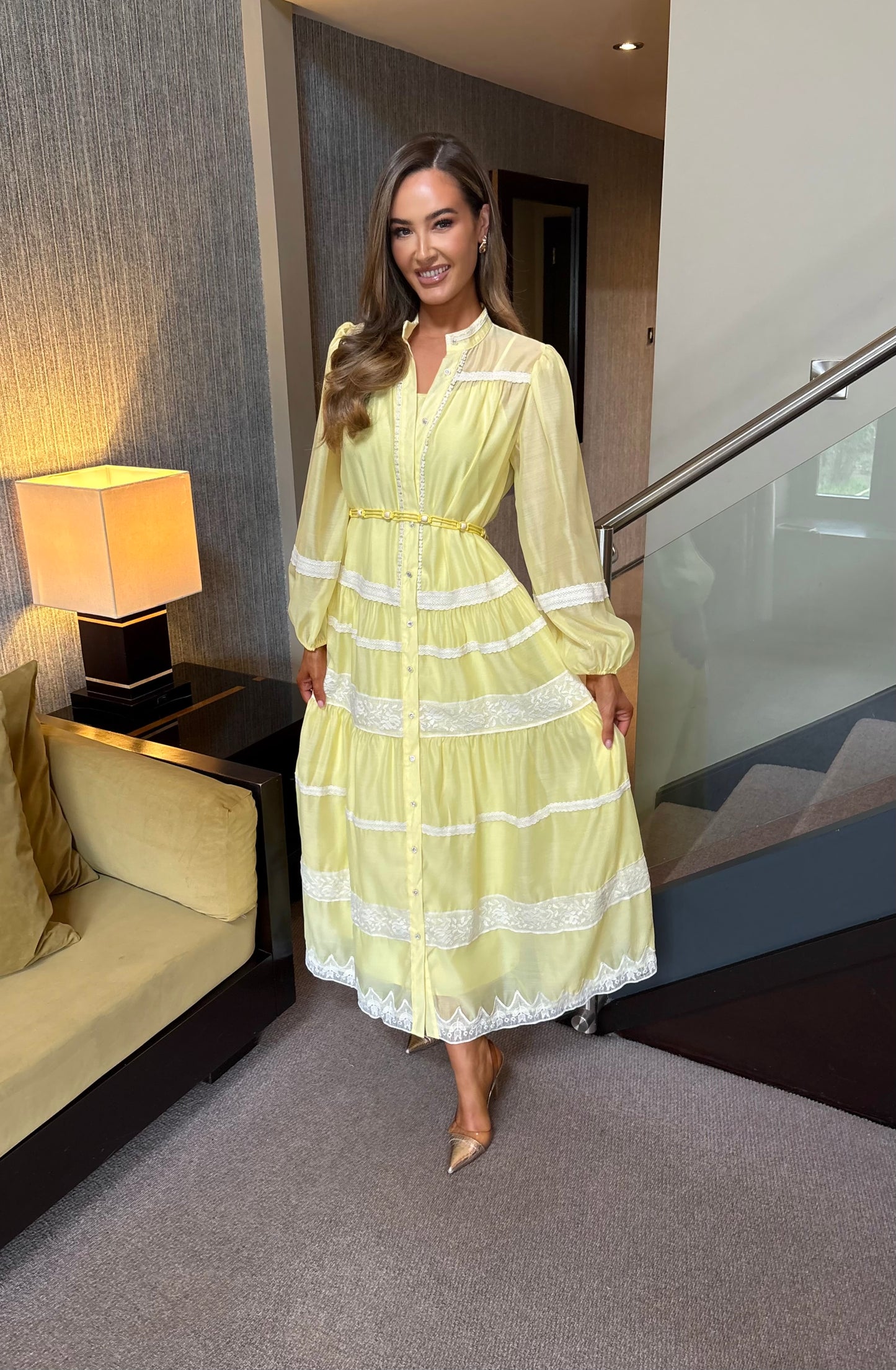 Phoebe Dress Yellow